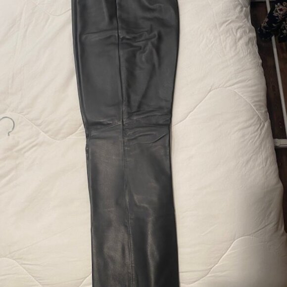 Valerie by Valerie Stevens WOMEN'S 100% leather pants - Picture 2 of 6